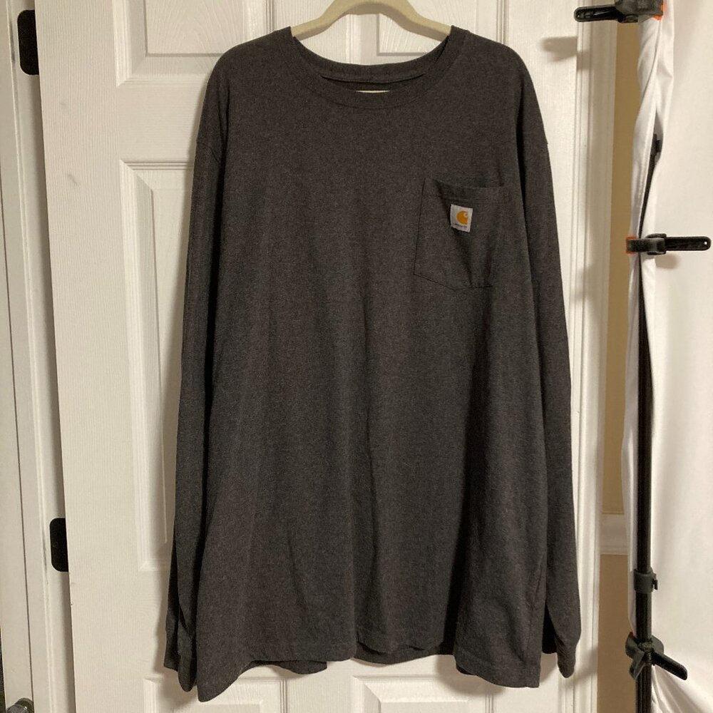 Carhartt Long Sleeve Pocket Tee 3XL Tall